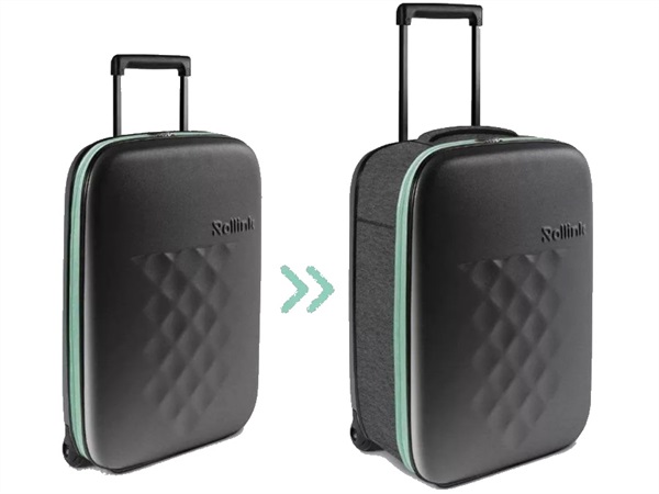 ROLLINK VALIGIA TROLLEY 2 RUOTE, SUMMER MINT , ROLLINK