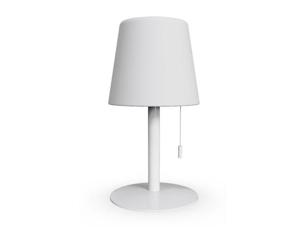 QUSHINI Bold lamp, lampada da tavolo, bianco