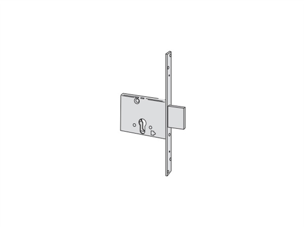 CISA SERRATURA DA INFILARE A CILINDRO PER PORTE IN LEGNO E FERRO COD. 56010 60 0