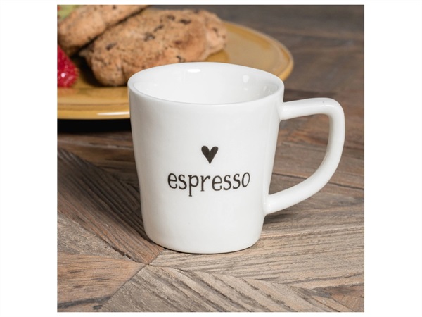 SIMPLE DAY LIVING & LIFESTYLE Set 2 tazzine espresso Espresso