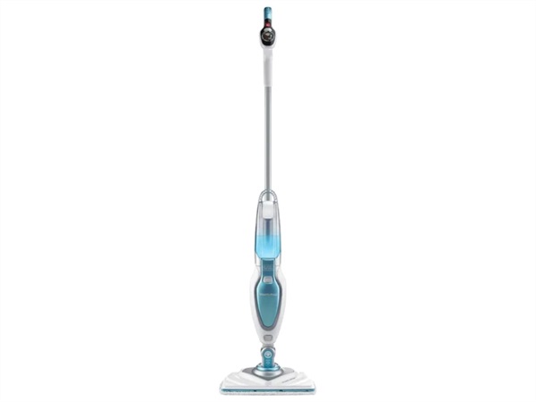 BLACK&DECKER pulitore a vapore verticale 0,5 l blu 1600 w