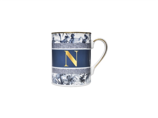 BACI MILANO Alphabet - mug lettera n