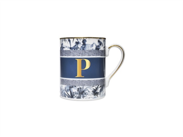 BACI MILANO Alphabet - mug lettera p