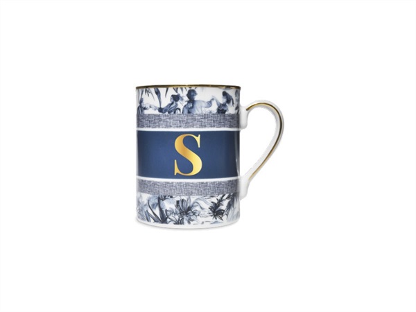 BACI MILANO Alphabet - mug lettera s