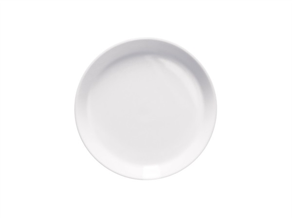 LA PORCELLANA BIANCA Essenziale gourmet, piatto teso fondo Ø 21,5 cm