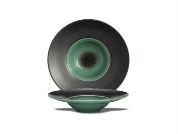 LE COQ Ekate, pasta bowl verde opale Ø15 h3,5 cm