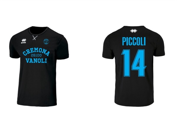 VANOLI BASKET T-SHIRT NERA PROFESSIONAL 2023 - PICCOLO # 14