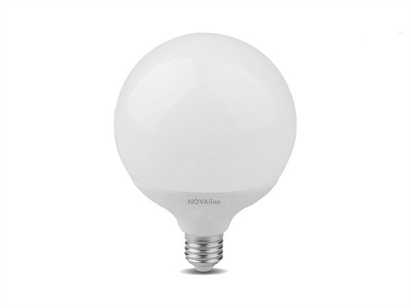 NOVA LINE Lampadina Led Globo 24 W, luce calda