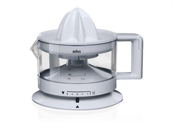 BRAUN Spremiagrumi cj3000, 350 ml, bianco