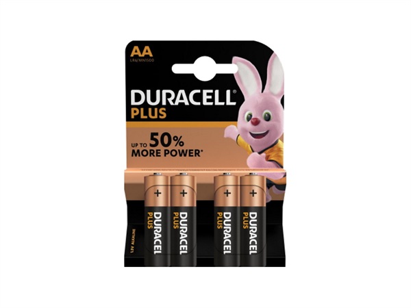 DURACELL Batteria xs stilo alcalina, 1,5V, LR6, 4 pezzi