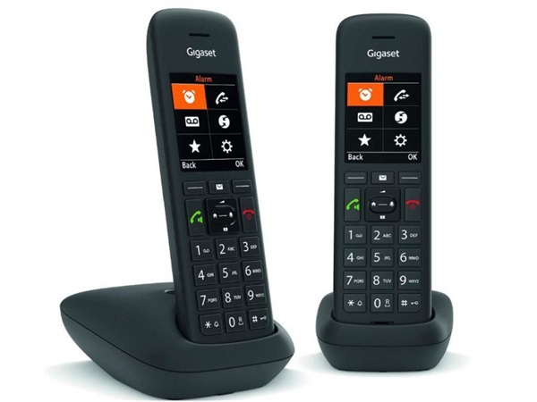 GIGASET Duo Cordless display 2,2 pollici, nero