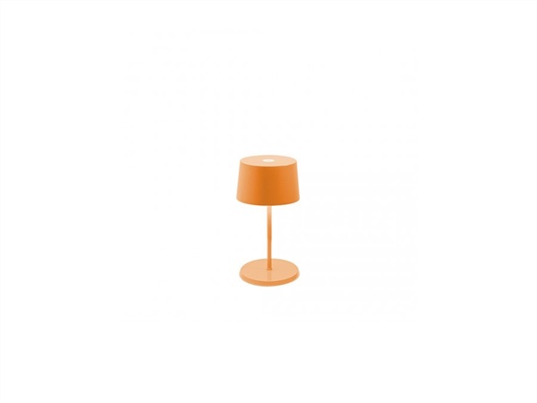 ZAFFERANO S.R.L. Olivia pro lampada da tavolo ricaricabile di zafferano - Arancio