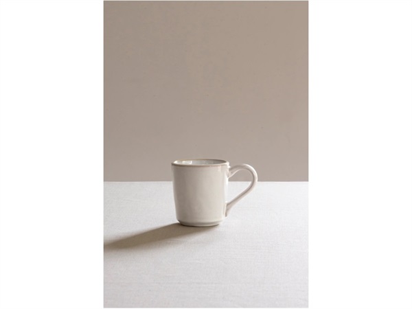DUTCH ROSE AMSTERDAM Organic white, mini mug 25 cl