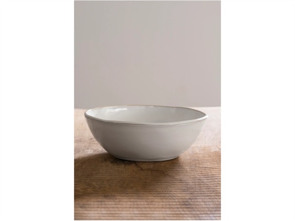 DUTCH ROSE AMSTERDAM Organic white, bowl Ø23xh8 cm