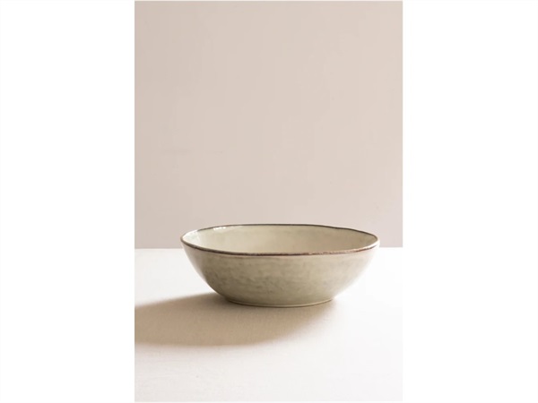 DUTCH ROSE AMSTERDAM Organic cream, bowl Ø33xh10 cm