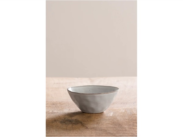 DUTCH ROSE AMSTERDAM Organic light grey, bowl Ø11xh5 cm