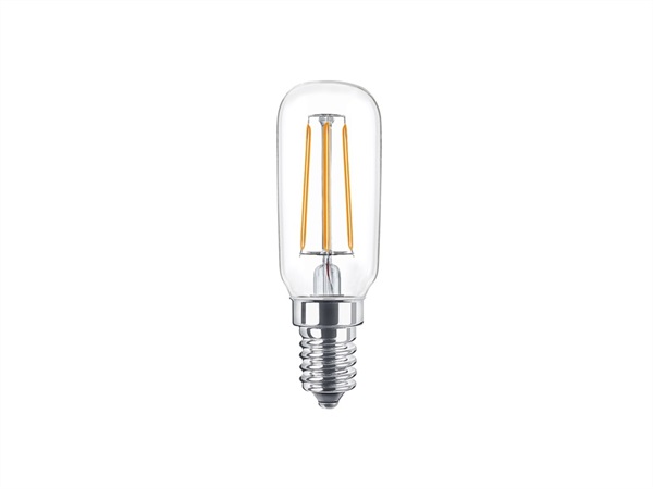 NOVA LINE tubolare t25 a led a filamento e14 - 4w - 2700k - 470 lm