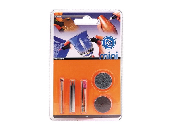 PG TOOLS kit 10 accessori per incisioni