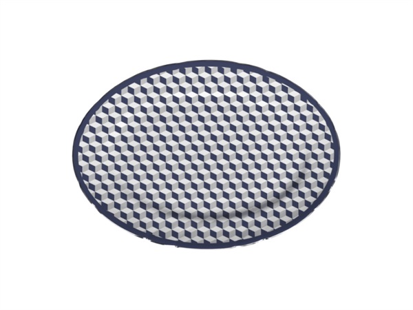 BACI MILANO versailles - piatto a servire ovale, 36x26 cm