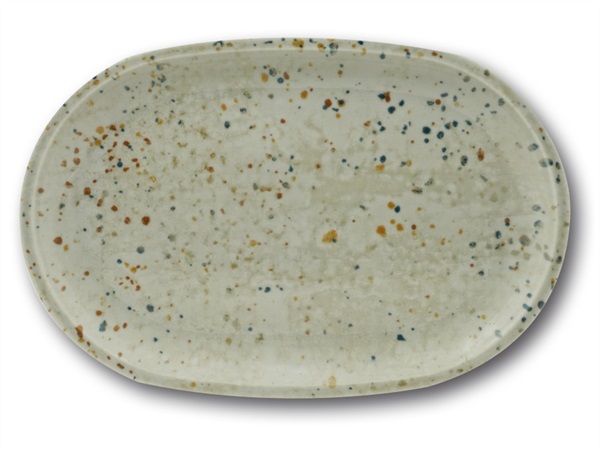SATURNIA Drops, linea roma, piatto ovale chicago 33X22XH2,7 cm
