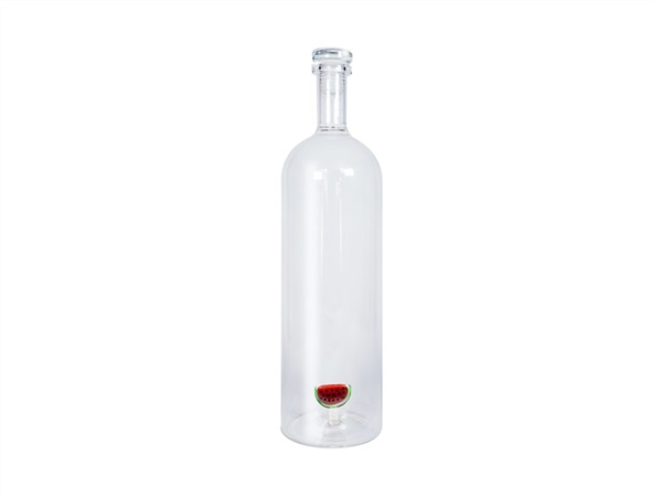 WD LIFESTYLE Bottiglia in vetro borosilicato 1,2 lt, anguria