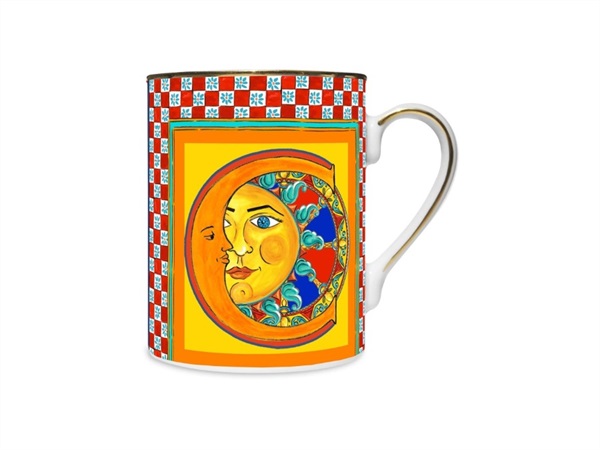BACI MILANO Ortigia - mug in porcellana, lettera C