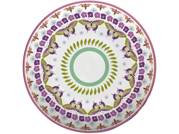 BACI MILANO Amazzonia - piatto torta in porcellana, Ø 31 cm