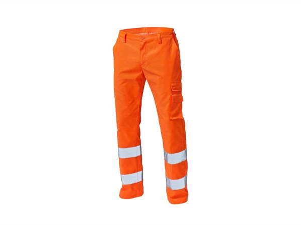 SIGGI GROUP SPA Pantaloni alta visibilità arancio fluo