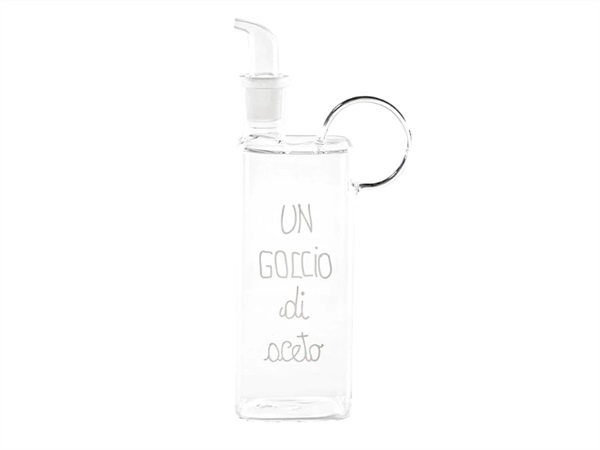 SIMPLE DAY LIVING & LIFESTYLE Bottiglia aceto Un Goccio Di Aceto, 400ml