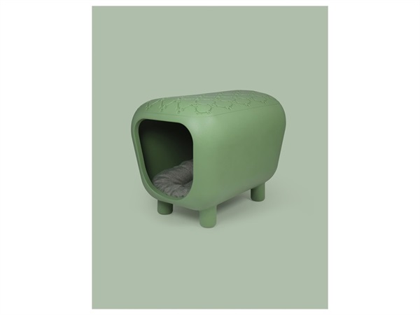 UNITED PETS Pancuccia, panchetta con cuccia incorporata verde