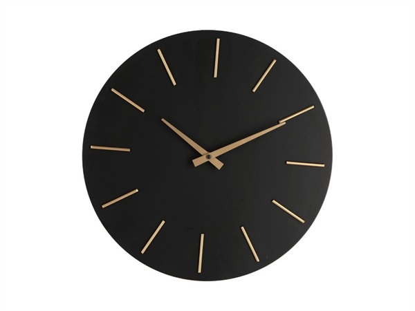 BIZZOTTO OROLOGIO DA PARETE TIMELINE NERO D40