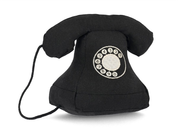 BIZZOTTO FERMAPORTA TELEFONO VINTAGE NERO