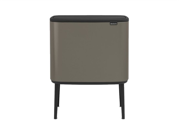 BRABANTIA BO TOUCH BIN pattumiera 3 x 11 litri - platinum