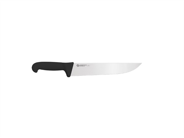 AMBROGIO SANELLI Supra - coltello francese nero, 26 cm