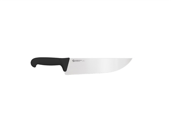 AMBROGIO SANELLI Supra - coltello affettare nero, 26 cm