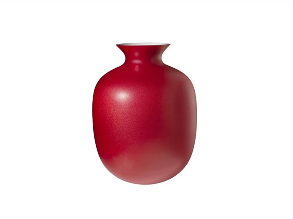 IVV Rialto, vaso small decoro amaranto de' medici h18,5 cm
