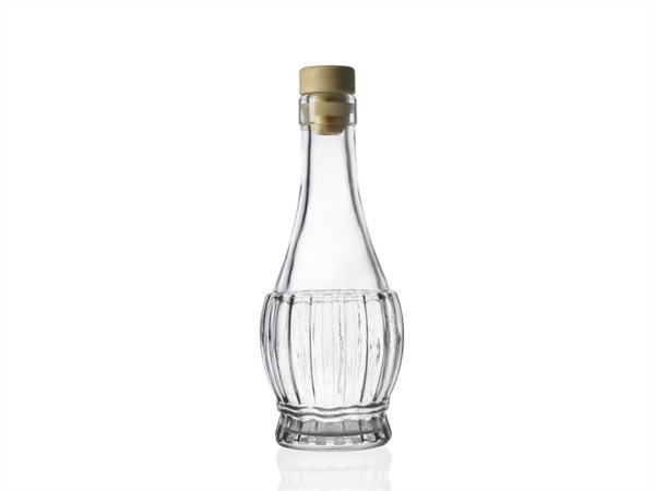 IVV Tuscania suite, bottiglia per aceto h18 cm cl.20 trasparente con tappo dosatore