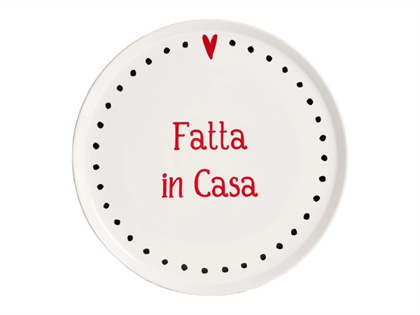 SIMPLE DAY LIVING & LIFESTYLE Piatto pizza Fatta in casa, Ø 31,5 cm