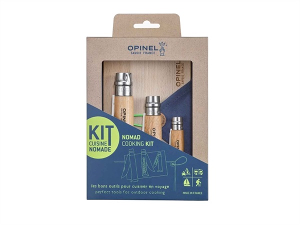 OPINEL Kit da cucina nomade con apribottiglie