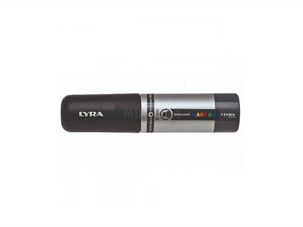 FILA Marcatore a tempera LYRA Graduate Mark All punta tonda 8 mm nero