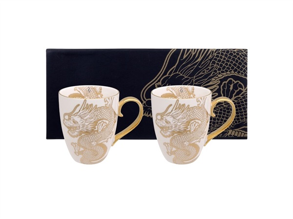 Mug Nippon Gold Dragon - Limited Edition Set 2pz