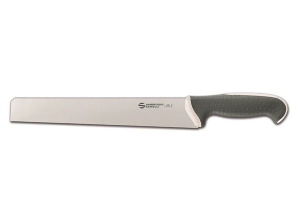 AMBROGIO SANELLI Tecna colore - coltello formaggio punta quadra, bianco, 26 cm