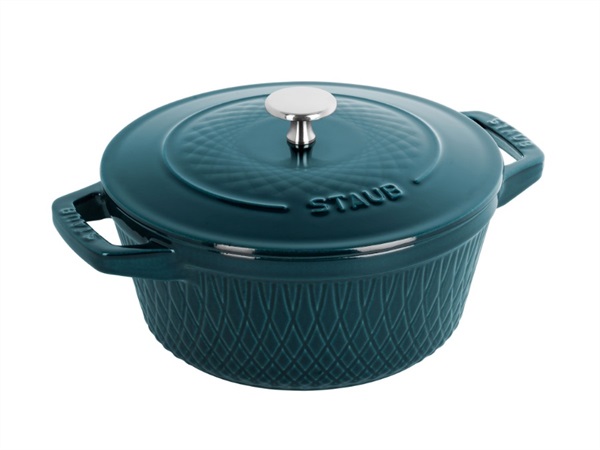 STAUB Cocotte twister la mer, Ø 24 cm