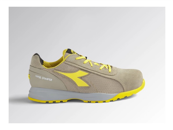 DIADORA SCARPA GLOVE MDS TEXT LOW S1P HRO SRC GRIGIO ROCCIA LUNARE