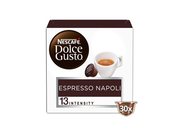 NESCAFE DOLCE GUSTO Capsule dolce gusto espresso napoli, 30 pezzi