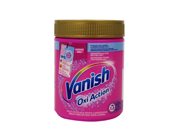 VANISH Smacchiatore oxi action multi power polvere rosa, 500 gr