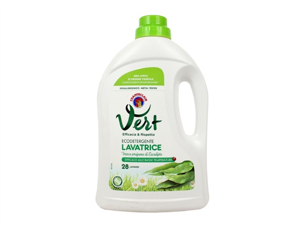 CHANTECLAIR Detersivo per Lavatrice Vert eucalipto 28 lavaggi, 1428 ml