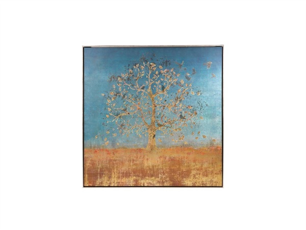 L'OCA NERA Quadro con cornice 100x100 cm
