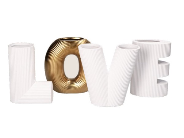 RITUALI DOMESTICI Amore, vasi decorativi in ceramica
