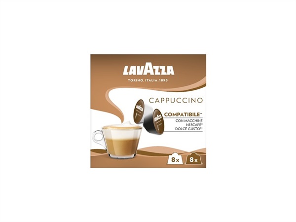 LAVAZZA Dolce gusto cappuccino, 16 capsule